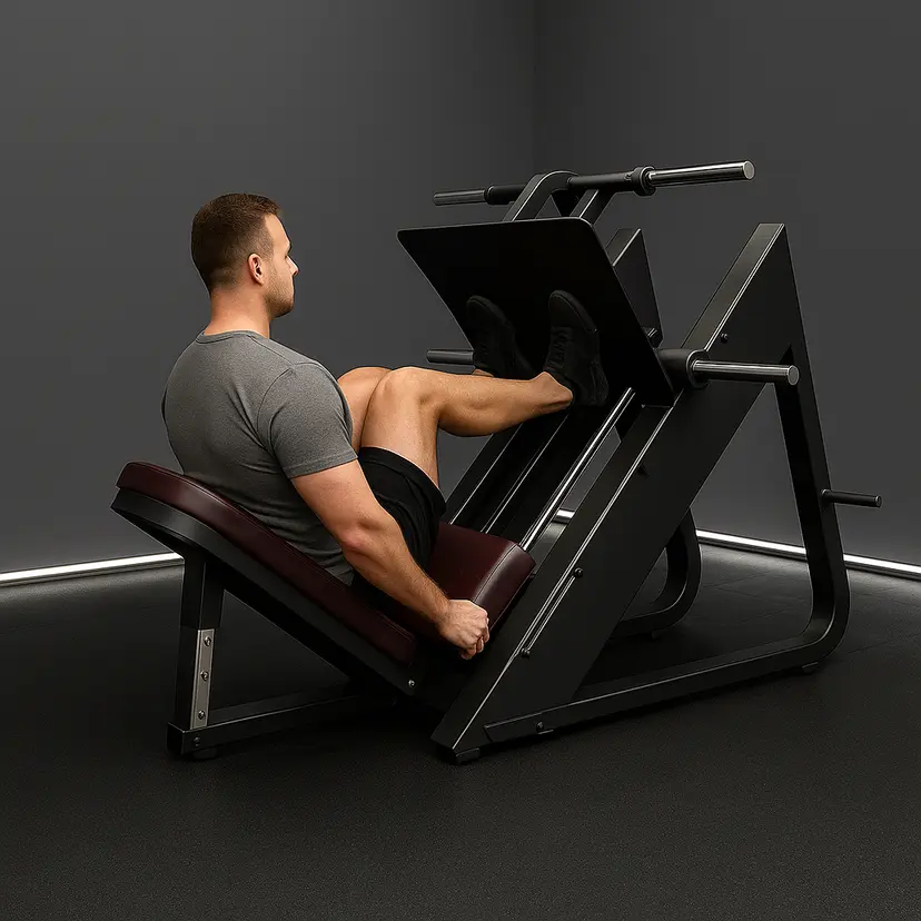 45° Plate-Loaded Leg Press exercise demonstration