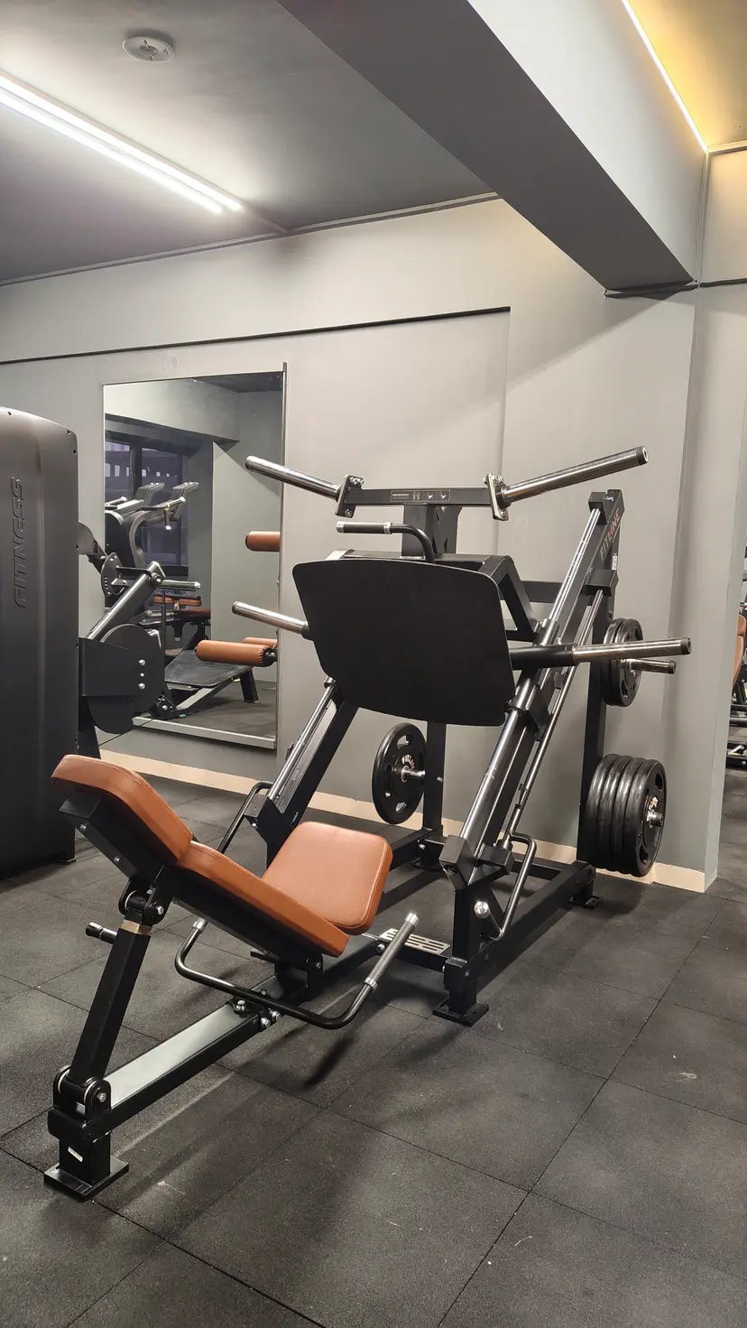 45° Plate-Loaded Leg Press machine