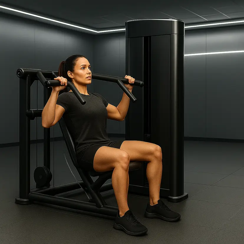 Multi Press Machine exercise demonstration